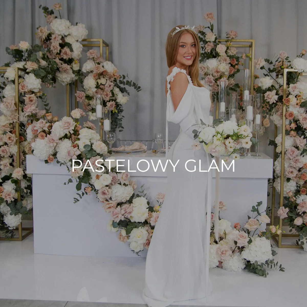 Pink Glam — dekoracje ślubne, Casablanka